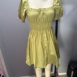 Forever 21 Light Green Mini Dress